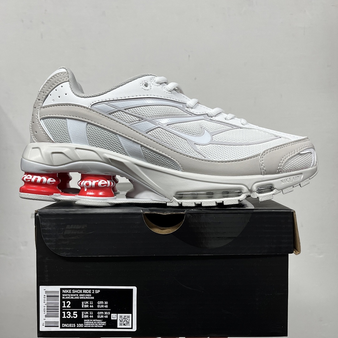Nike Shox Ride 2 Supreme (White)
