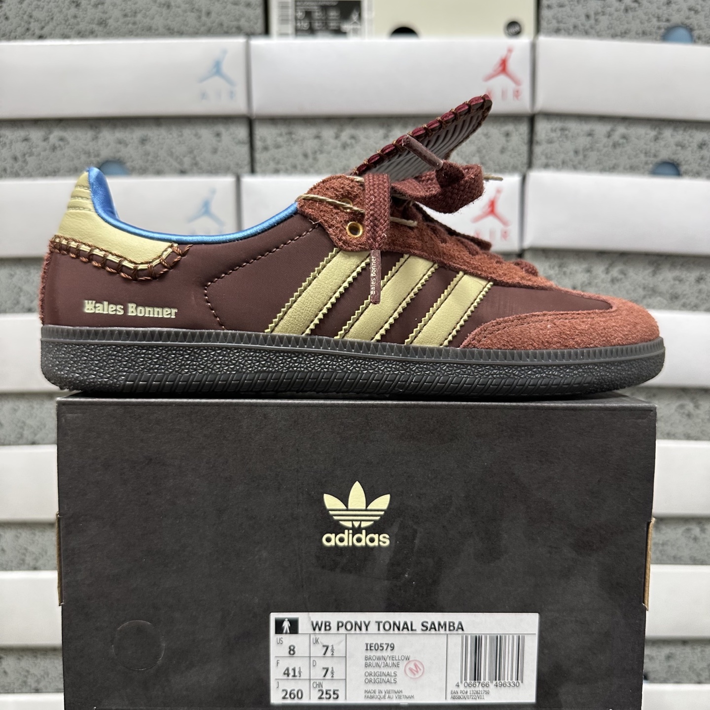 Adidas Samba Nylon Wales Bonner Fox Brown IE0579 - Image 11
