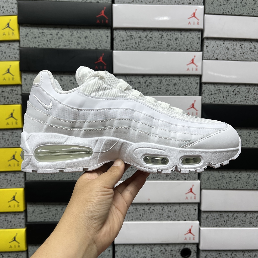 Nike Air Max 95 OG Big Bubble (Triple White) - Image 2
