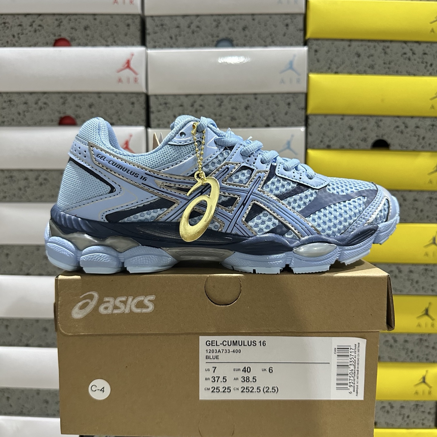 ASICS Gel-Cumulus 16 Stone Wash Independence (Blue) - Image 11