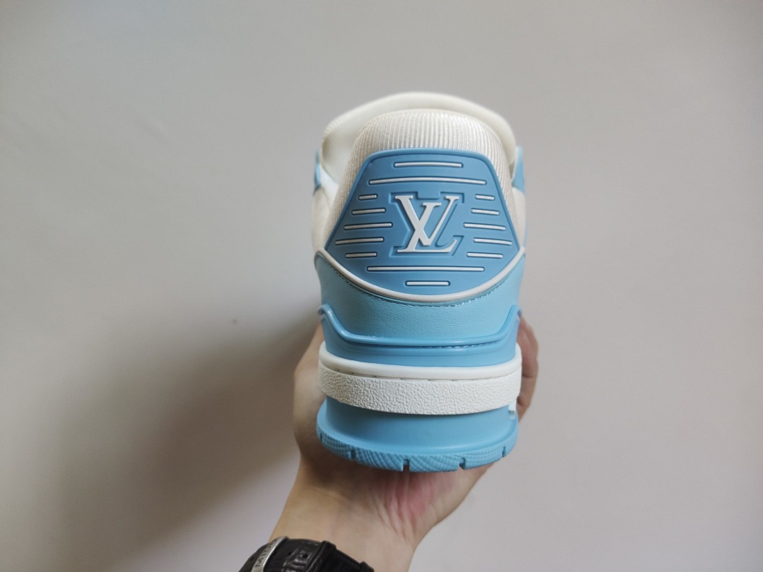 Louis Vuitton LV Trainer (White Sky Blue) - Image 3