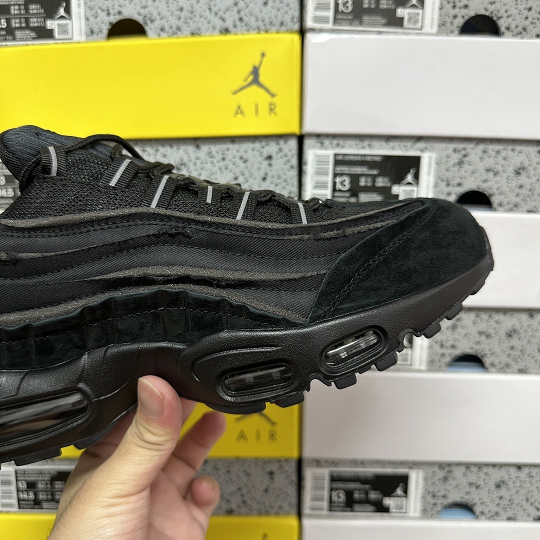 Nike Air Max 95 Comme Des Garcons Black CDG - Image 9