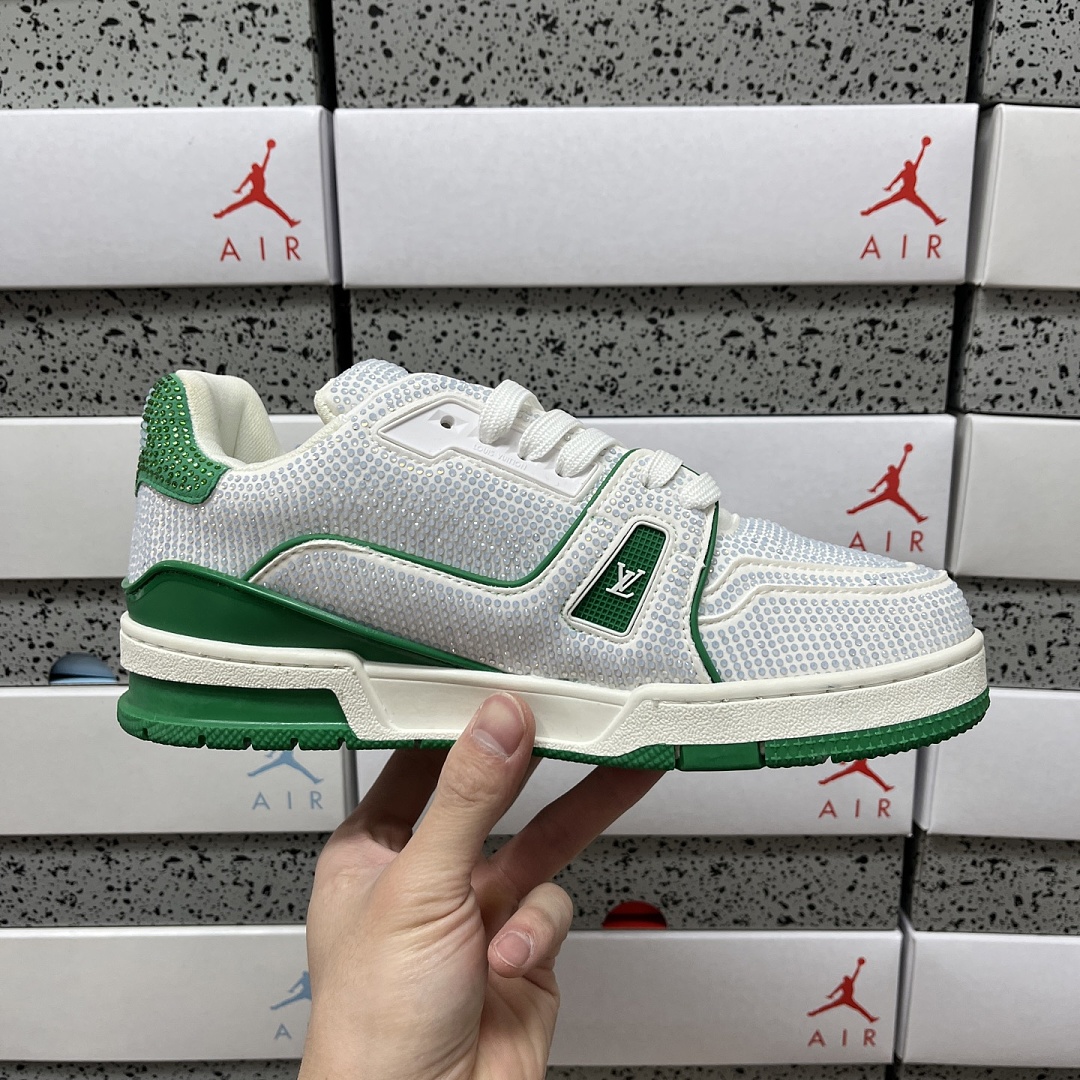 Louis Vuitton Trainer Rhinestone - Image 8