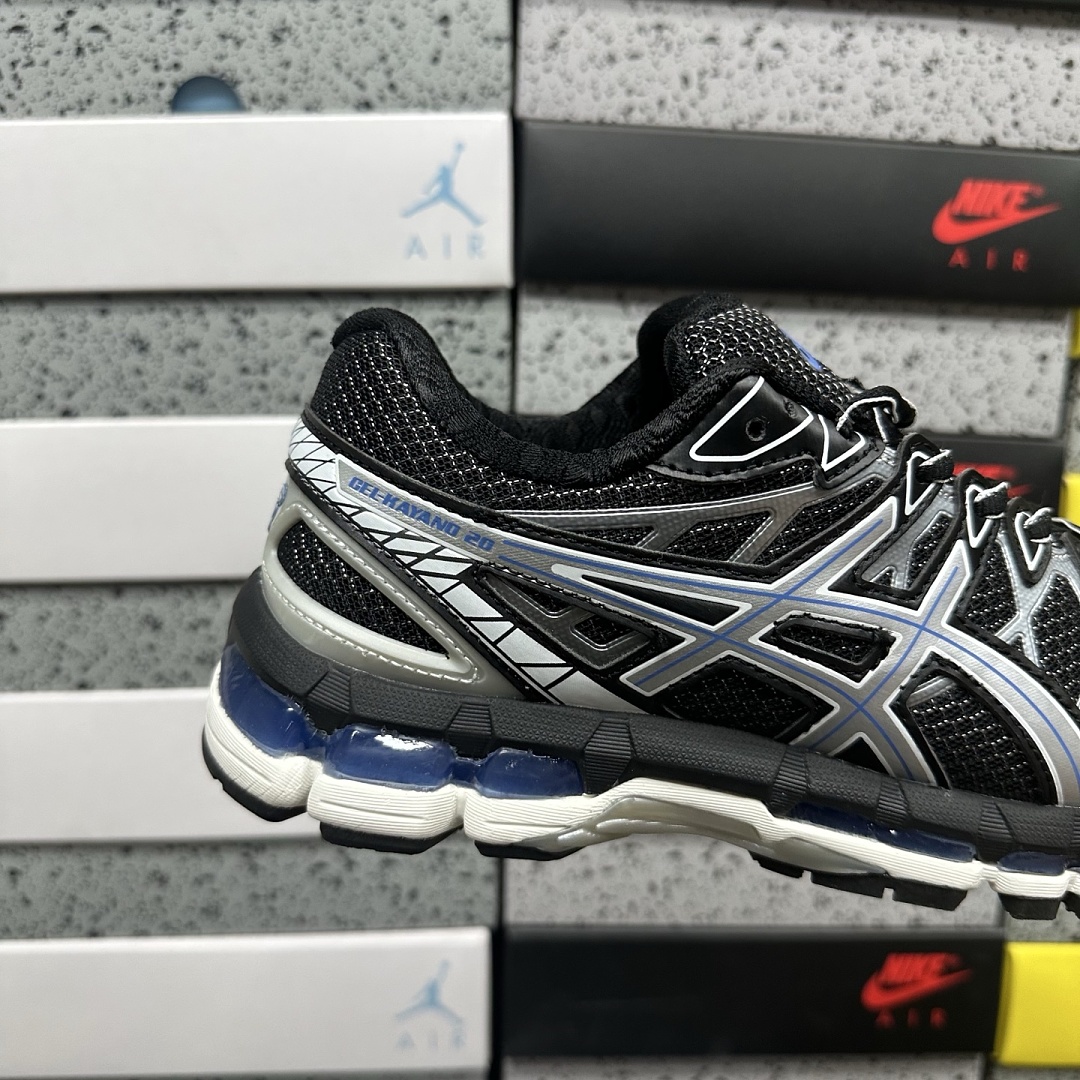 ASICS Gel-Kayano 20 (Black Pure Silver) - Image 6