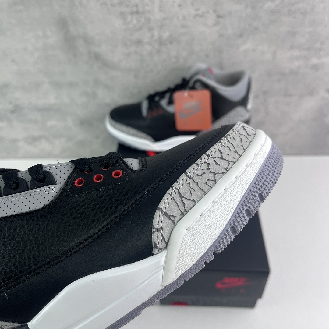 Nike Jordan 3 Retro OG Black Cemen (Cement) - Image 8