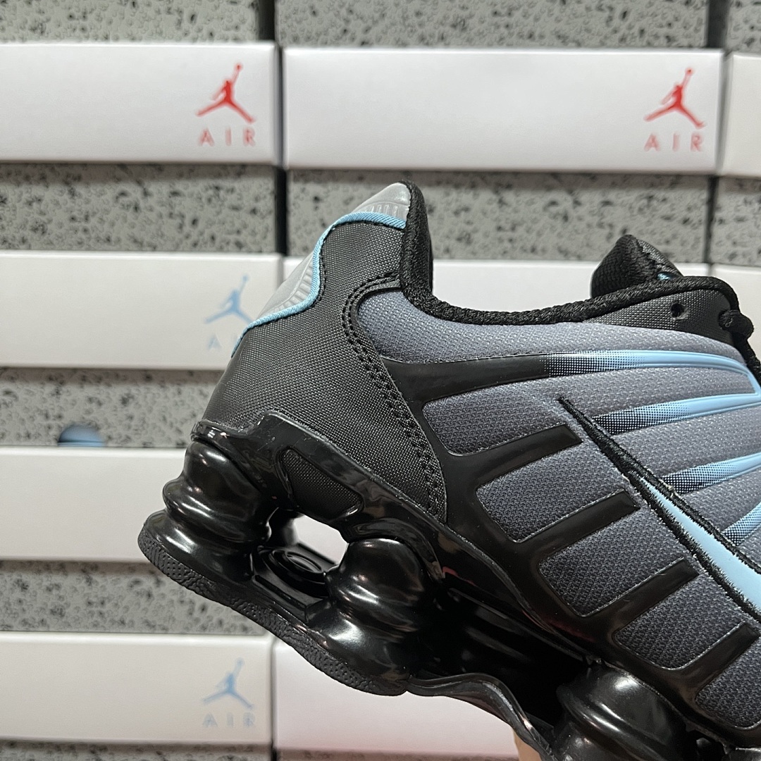 Nike Shox TL Black Celestine (Blue) - Image 9