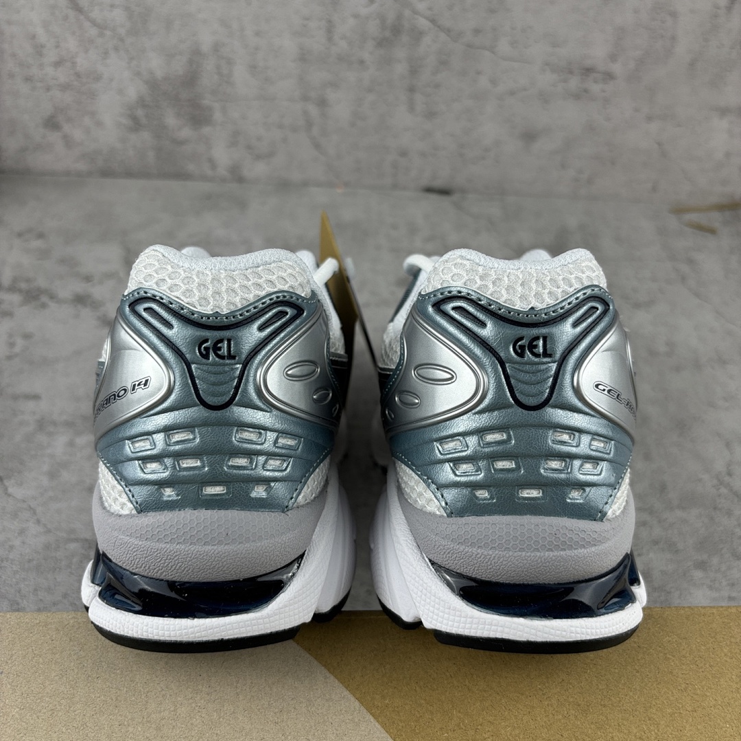 ASICS Gel-Kayano 14 White Fjord Grey 1203A537-106 - Image 4