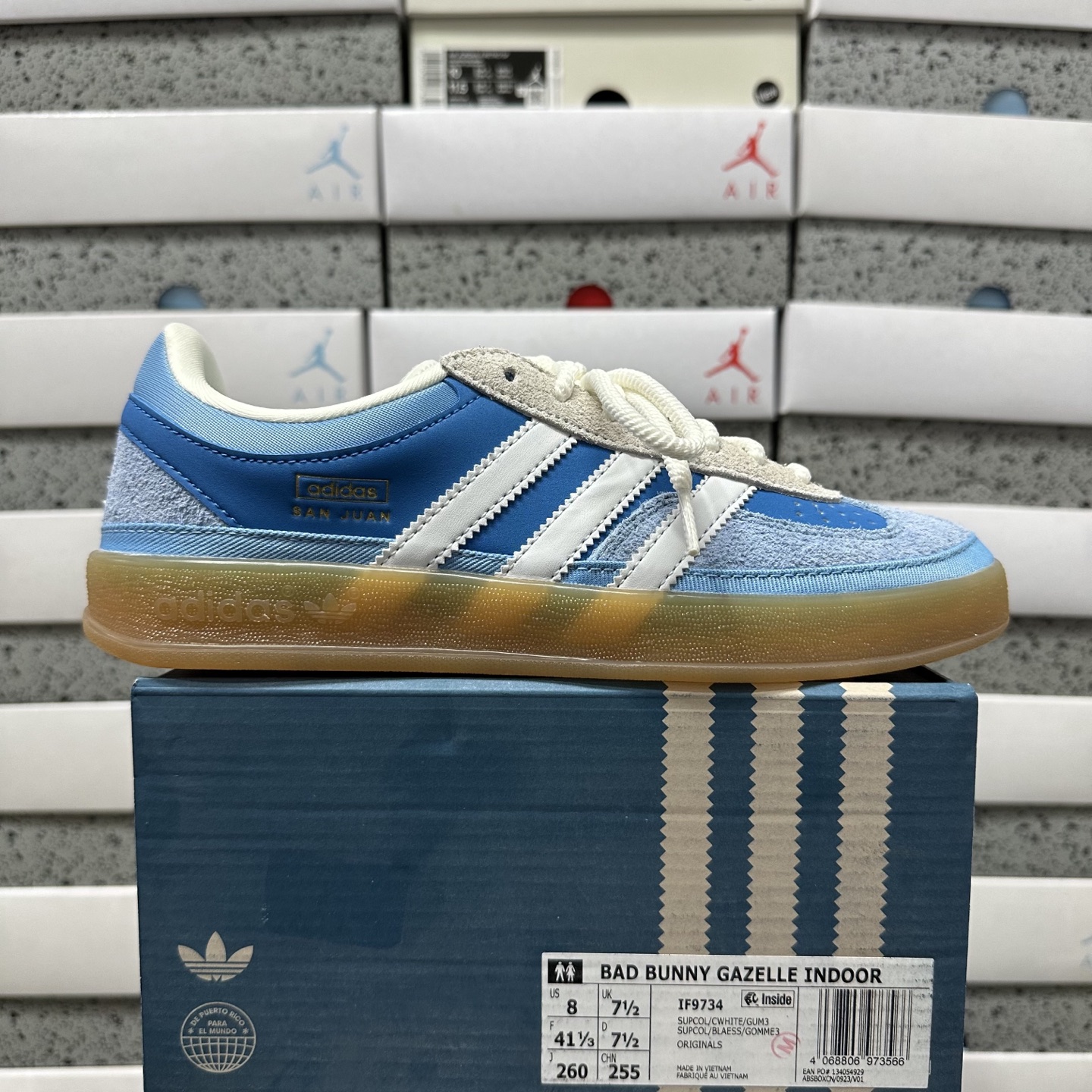 Adidas Gazelle Indoor Bad Bunny San Juan IF9734 - Image 11