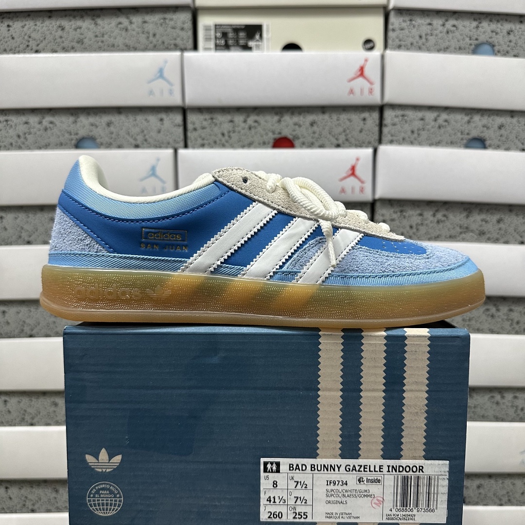 Adidas Gazelle Indoor Bad Bunny San Juan IF9734