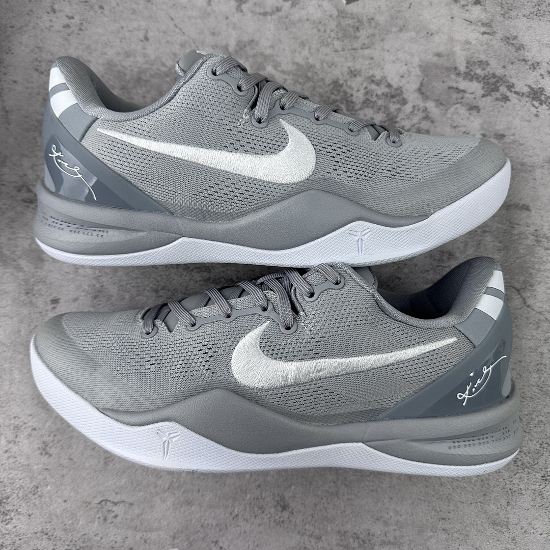 Nike Kobe 8 Protro Wolf Grey ZK8 - Image 2