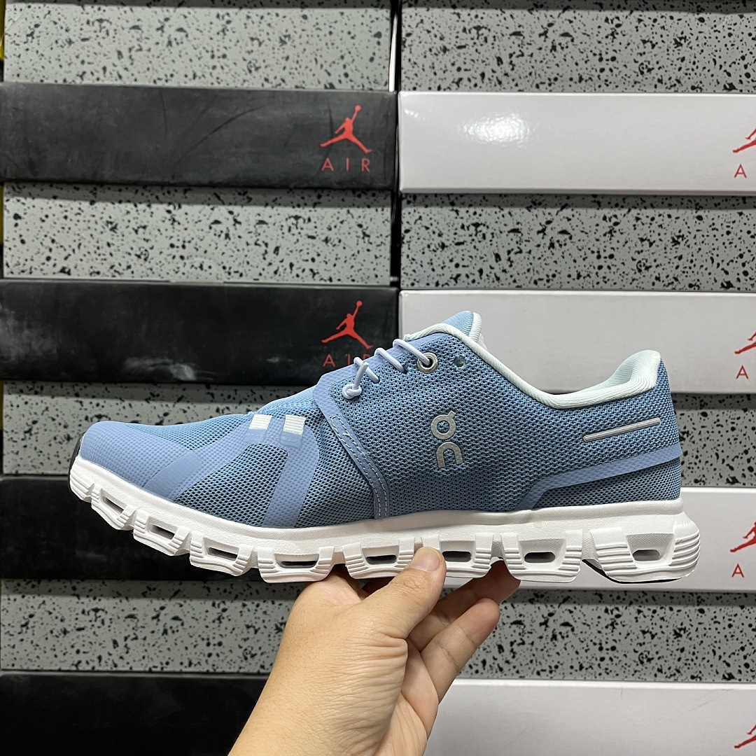 On Running Running Cloud 6 Chambray White 3MF10071508 - Image 8