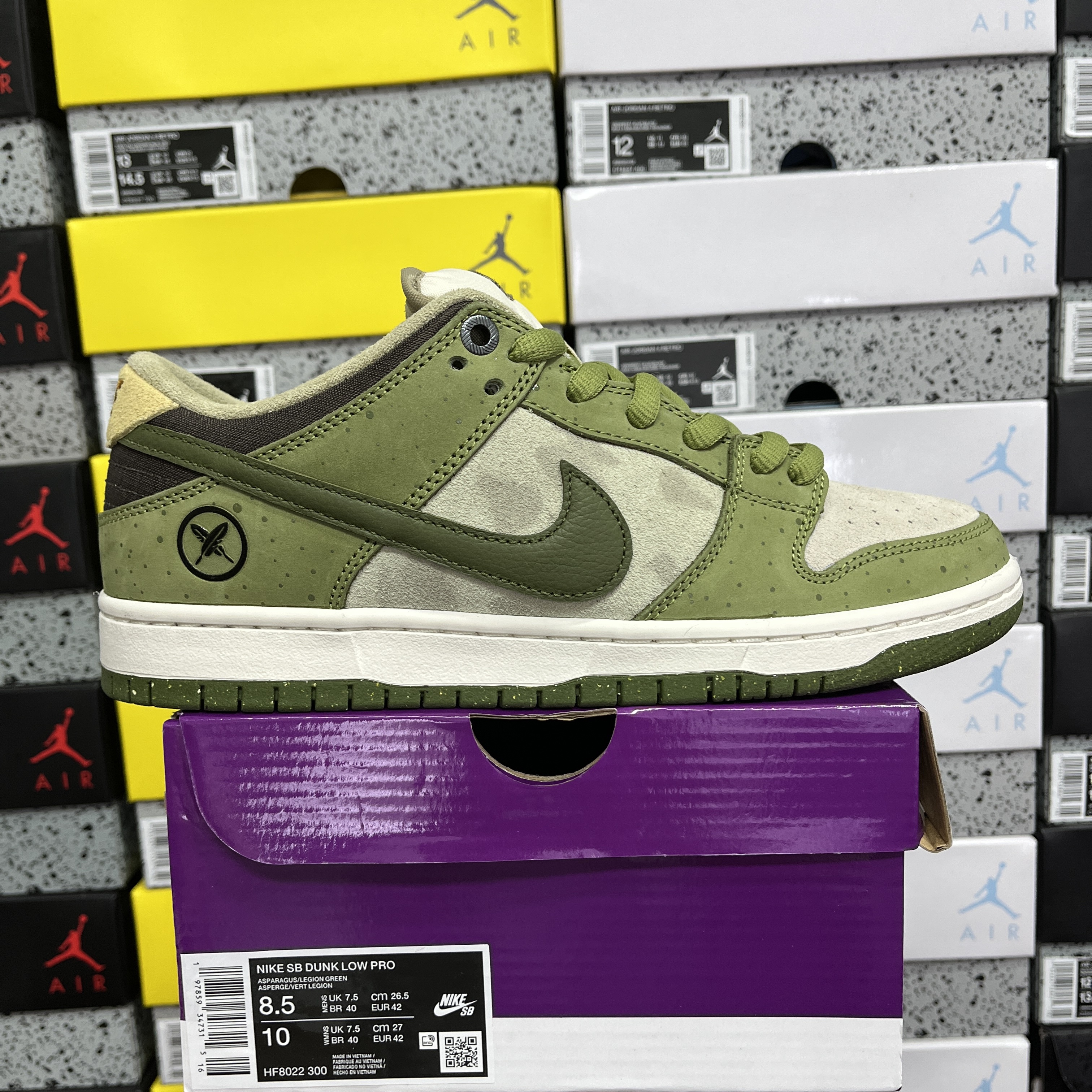 Nike NK SB Dunk Low Yuto Horigome Matcha - Image 11