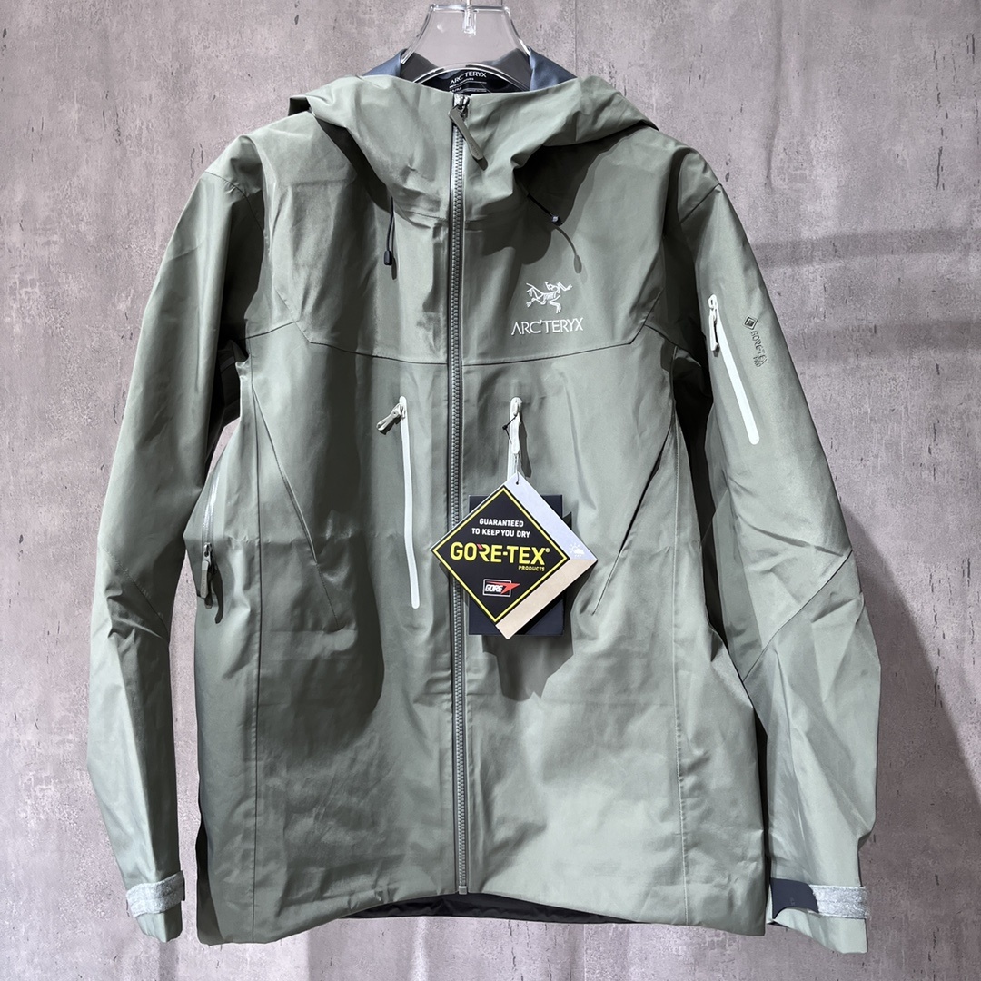 Arc'teryx Alpha Jacket 6 Forage/Grey Gen (Grey SV) - Image 29