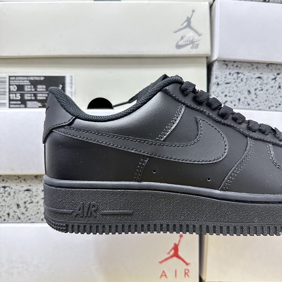 Nike Air Force 1 Low '07 Black CW2288-001 - Image 3