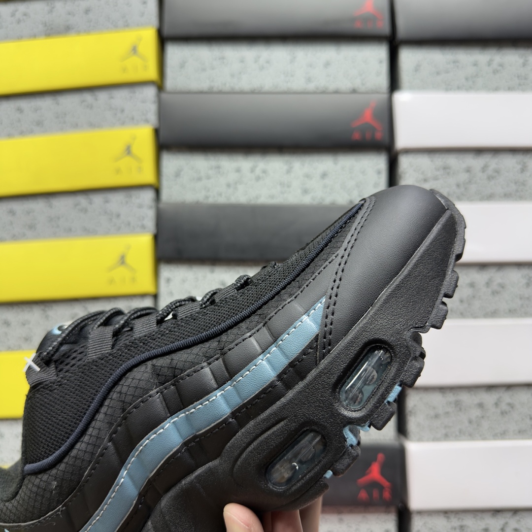 Nike Air Max 95 OG Big Bubble Smoky (Blue Black) - Image 9