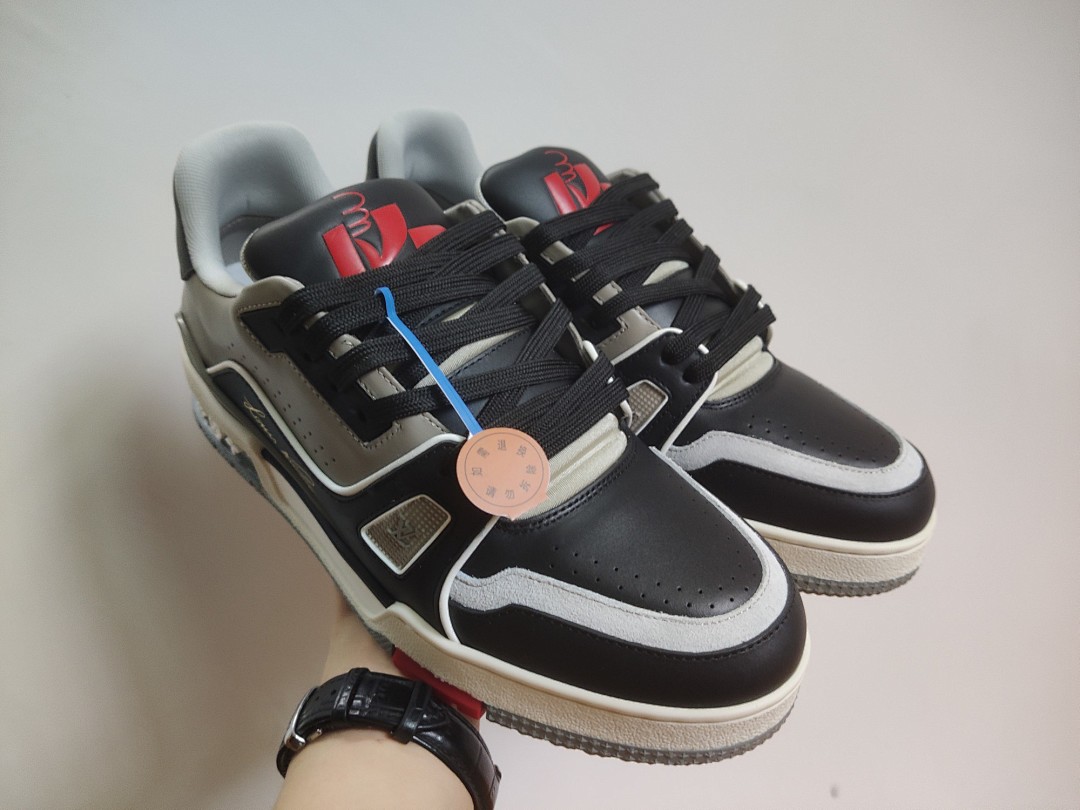 Louis Vuitton LV Trainer (Black Grey) - Image 7