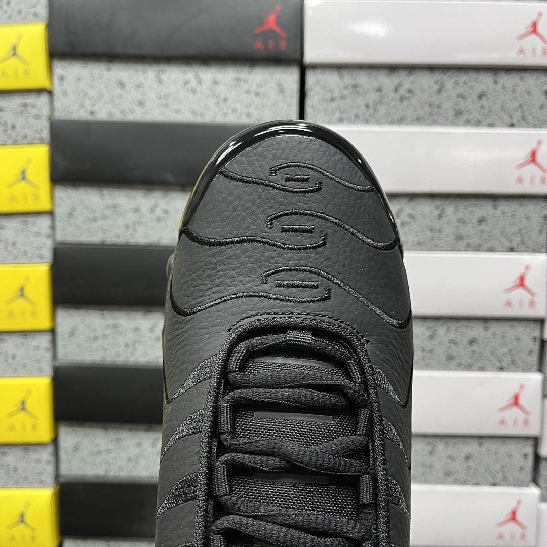 Nike Air Max Plus Triple Black Leather - Image 4