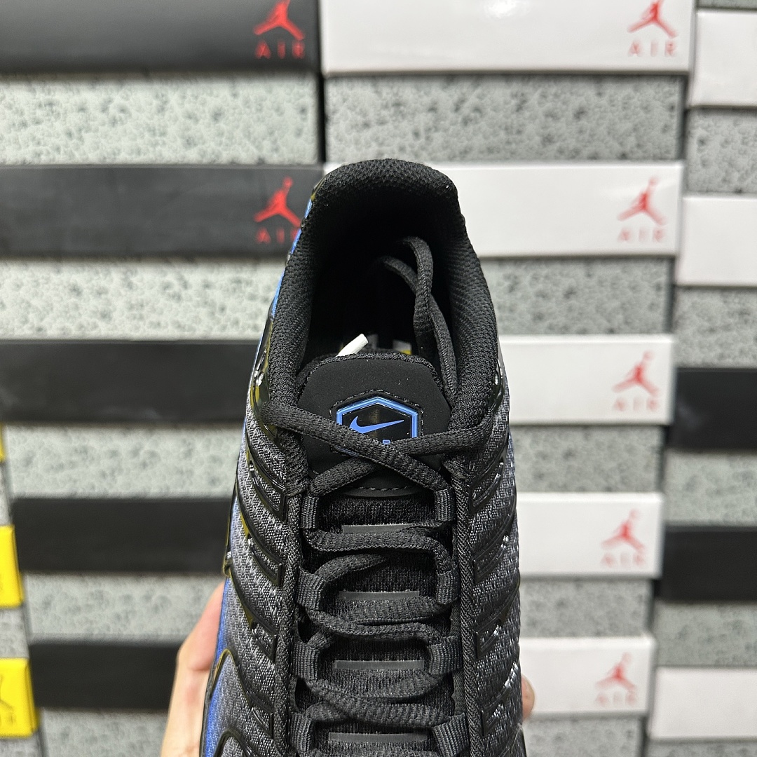 Nike Air Max Plus Black Blue Crystal - Image 2