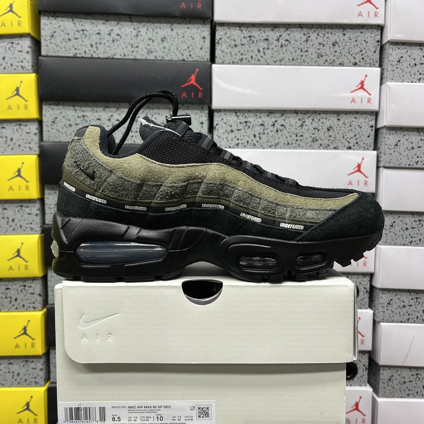 Nike Air Max 95 SP Undefeated Geo La Brea Medium Olive IB4523-200 Los Angeles Limited - Image 11