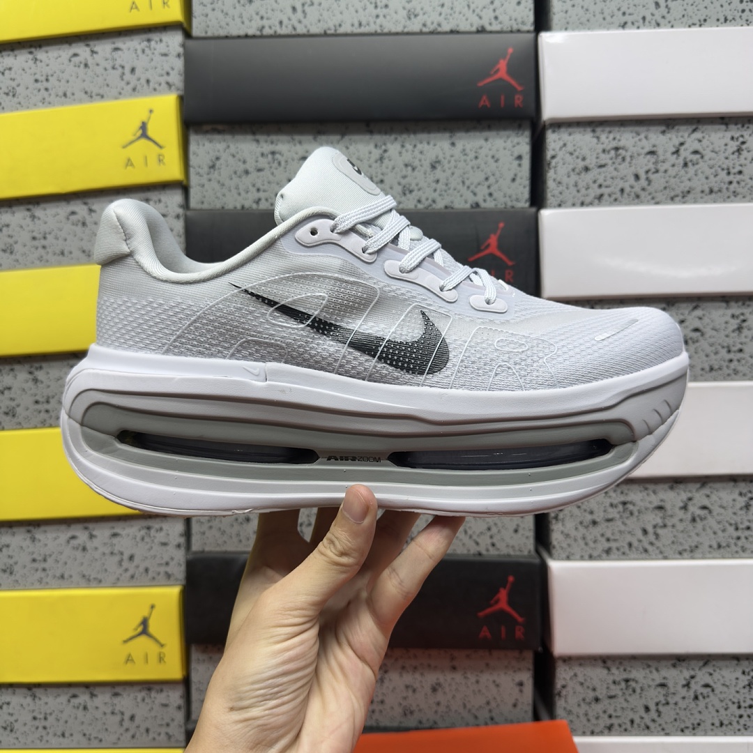 Nike Vomero Premium Off-White Grey Fog Dark Obsidian - Image 4