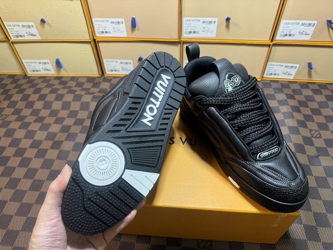 Louis Vuitton LV SkateBlack Sports Shoes - Image 2
