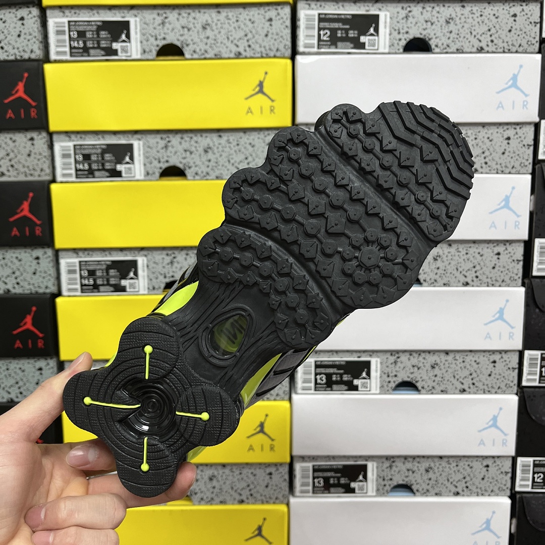 Nike Shox TL Wolf Grey Lime Blast - Image 7