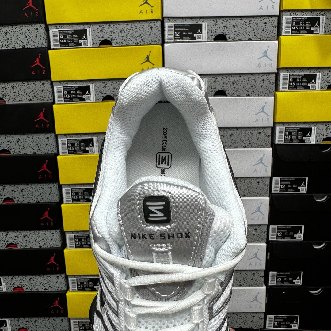 Nike Shox TL Metallic Silver Wolf (Grey) - Image 5