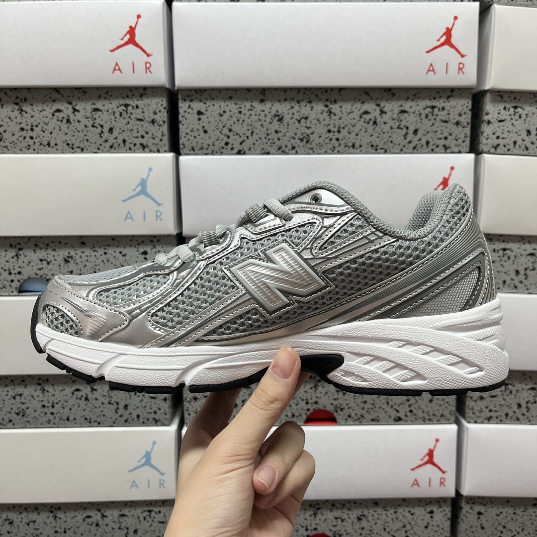 New Balance 740V2 Silver Castlerock - Image 2