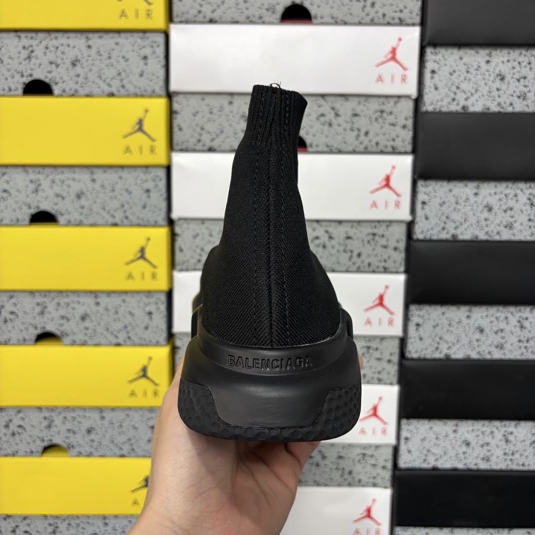 Balenciaga Speed 2021 Black Socks - Image 6