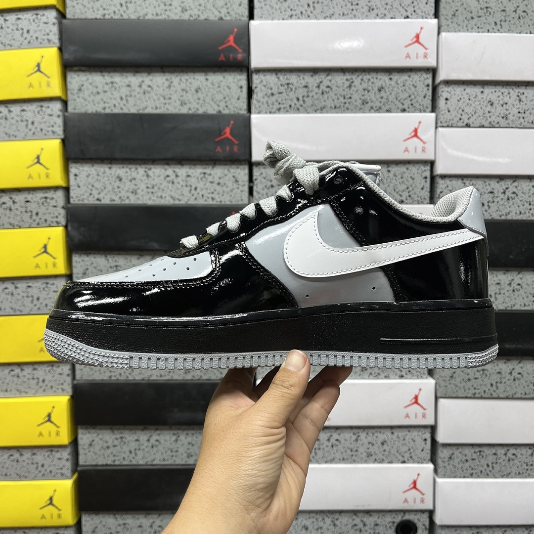 Nike Air Force 1 Low Syna Central Cee Black White Smoke (Grey) - Image 8