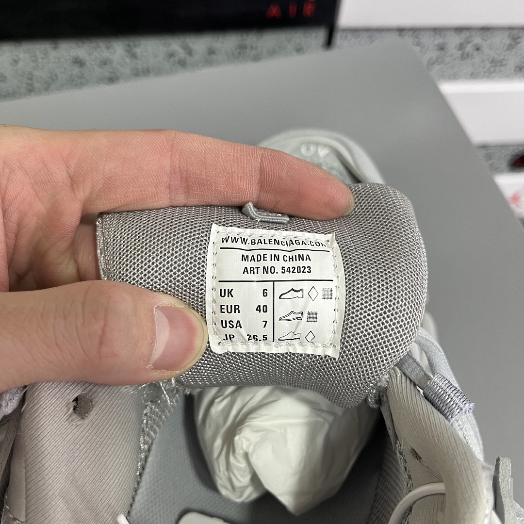 Balenciaga Track Light Grey Outsole Speckled - Image 3