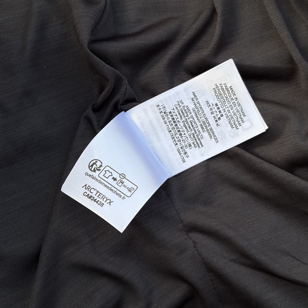 Arc'teryx Solano Hoodie Shell Jacket Black Hooded Windbreaker (Silver) - Image 7