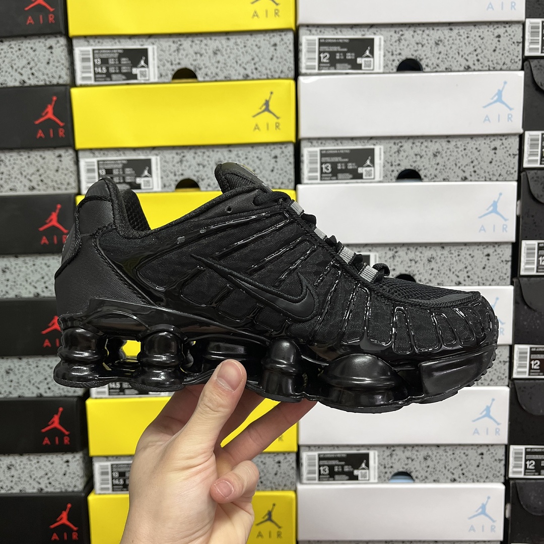 Nike Shox TL (Triple Black) - Image 9