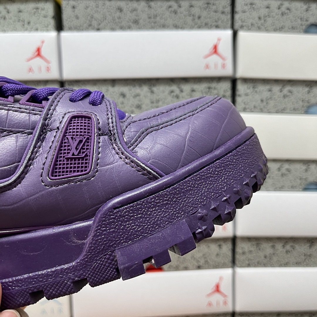 Louis Vuitton Trainer Maxi (Purple) - Image 5