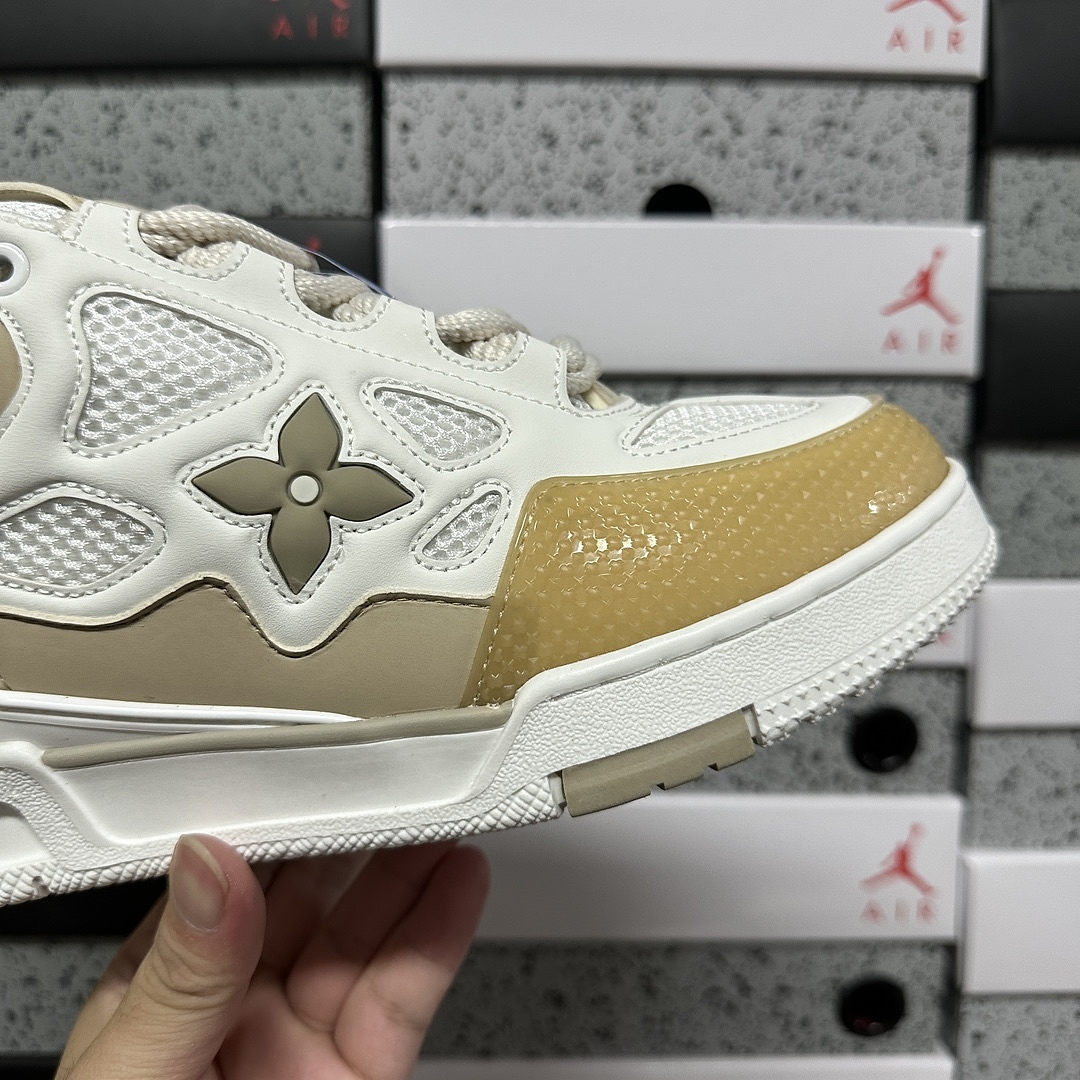 Louis Vuitton Skate Sneaker SK8 (White Brown) - Image 5