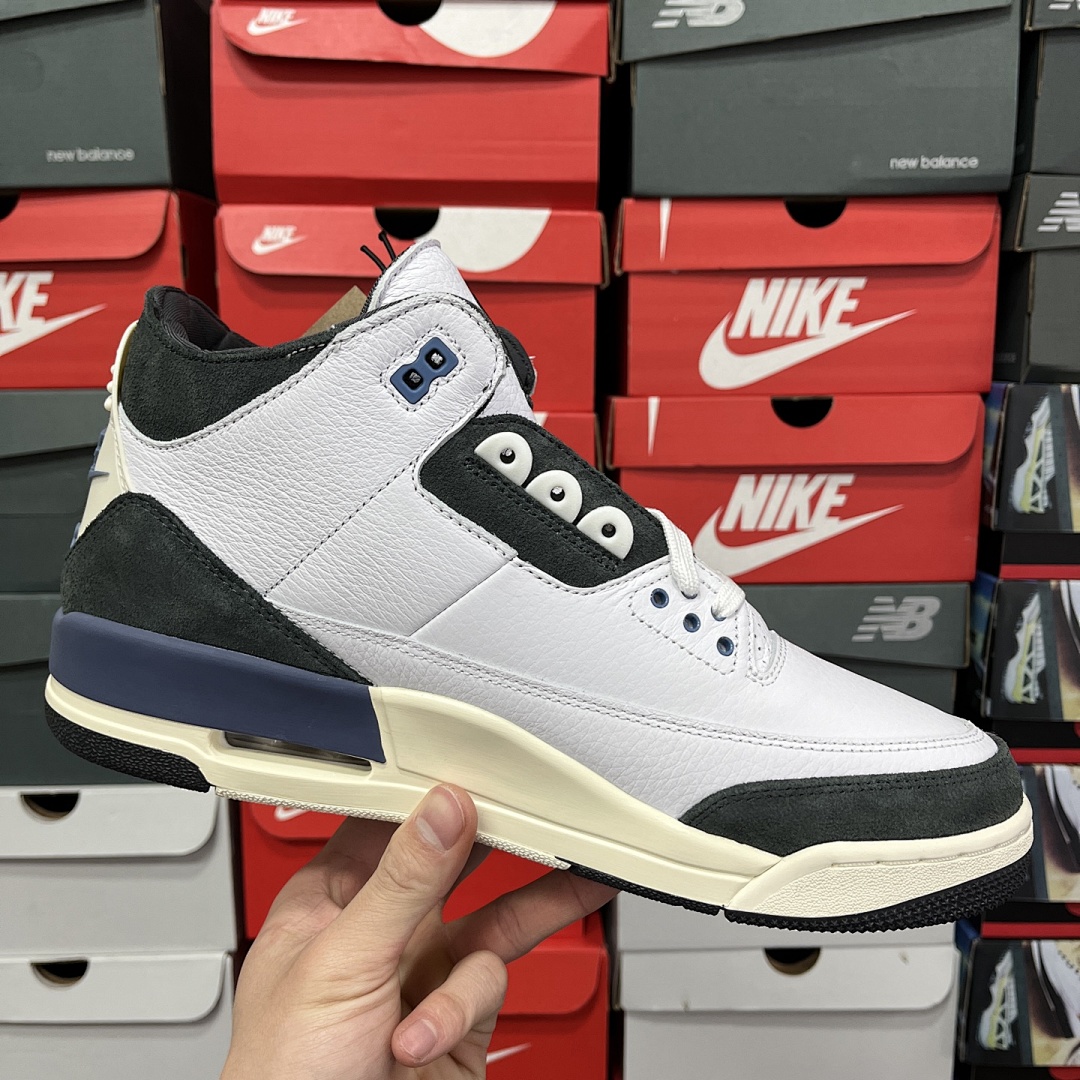 Nike Jordan 3 Retro OG SP A Ma ManiéRe Diffused Blue 3AMM (White) - Image 2