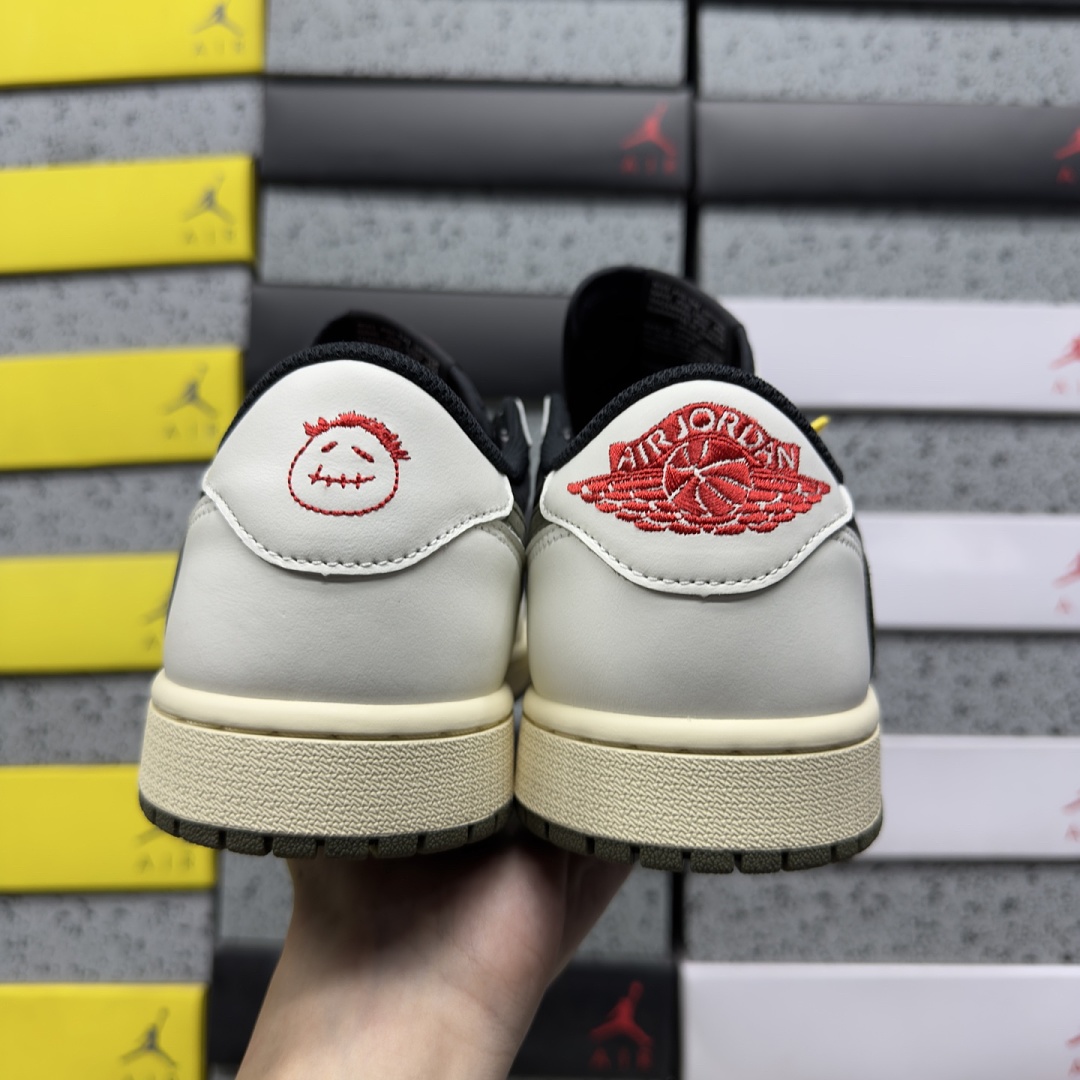 Nike Jordan 1 Retro Low OG SP Travis Scott (Olive) - Image 9