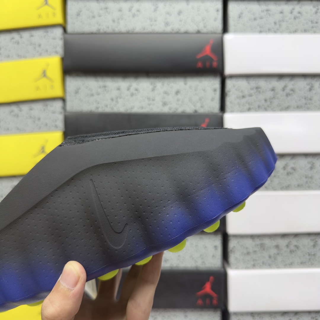 Nike Mind 001 Flyknit Slide Hyper (Royal Black) - Image 2