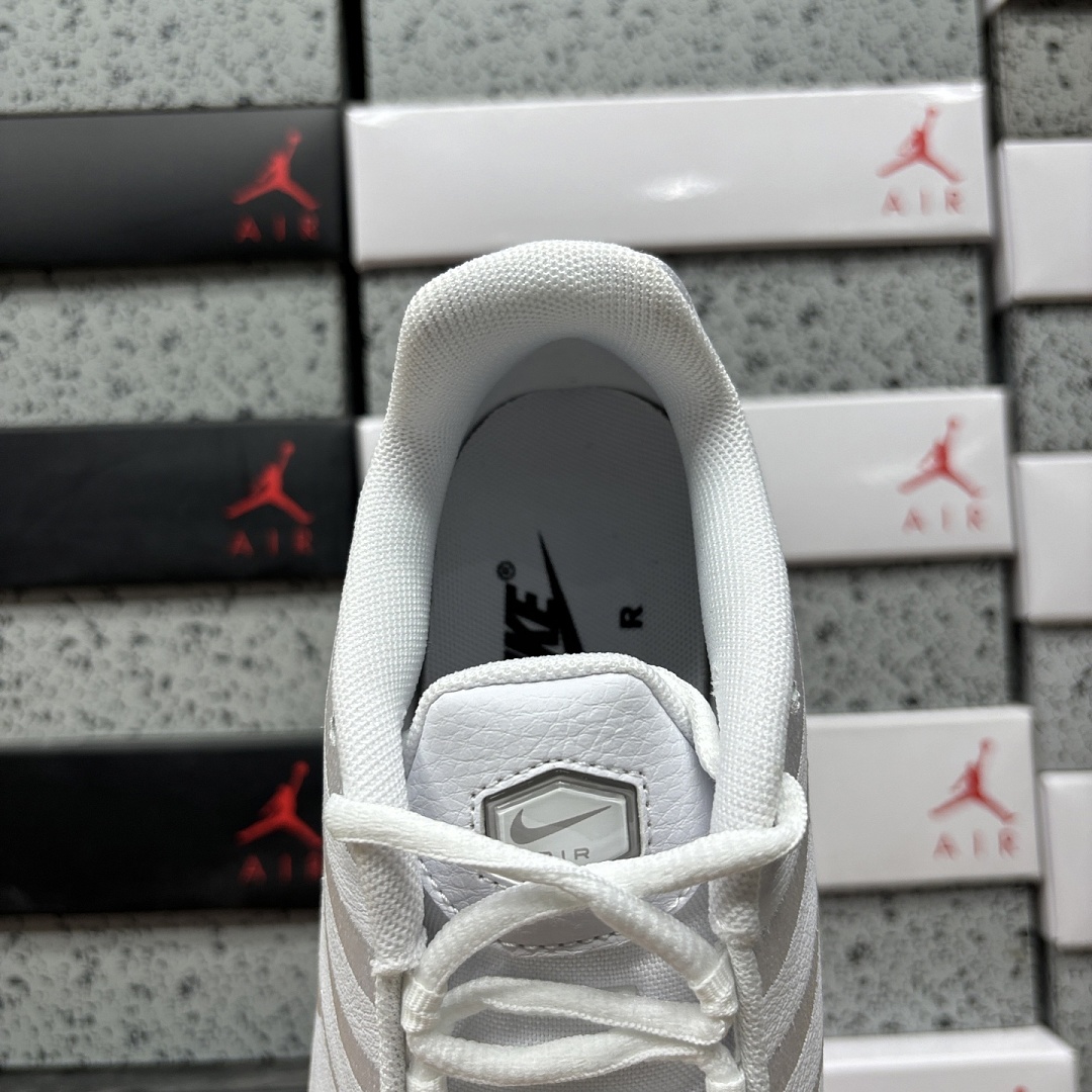 Nike Air Max Plus (Triple White) - Image 9