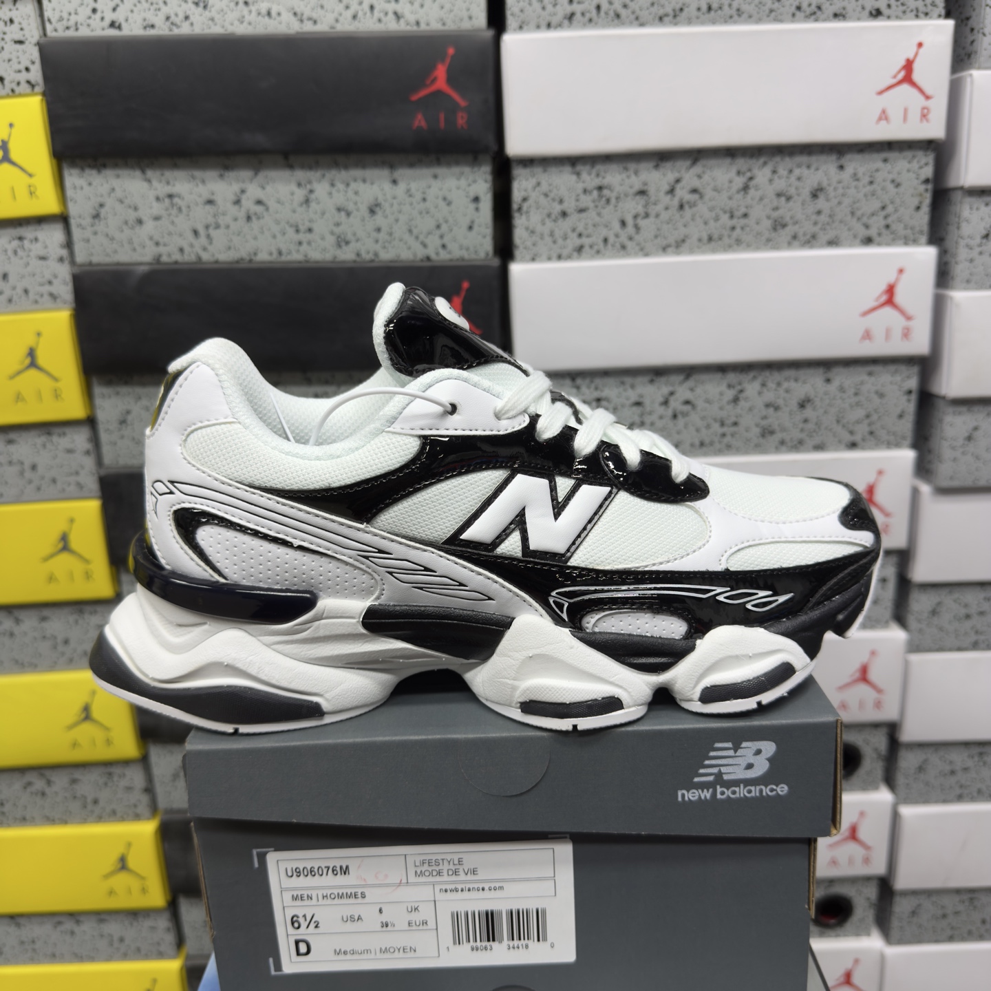 New Balance 9060R (Black White) - Image 10