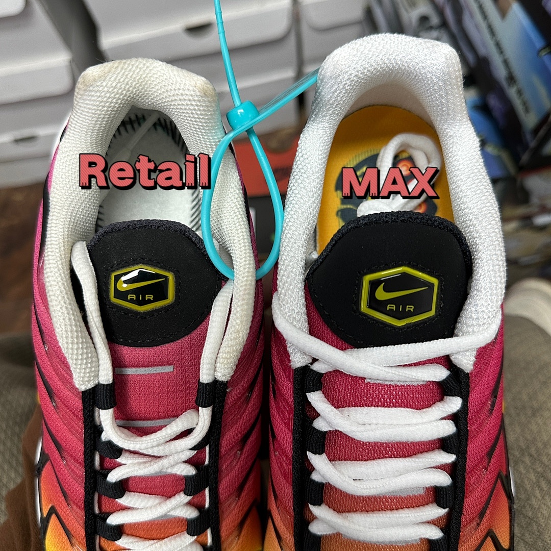 Nike Air Max Plus Yellow Pink Gradient - Image 2