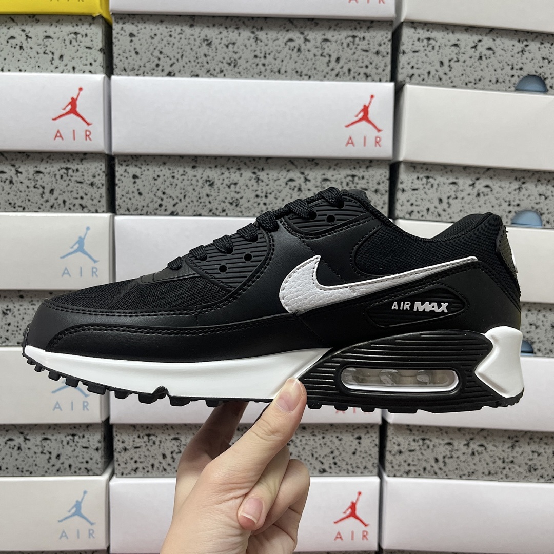 Nike Air Max 90 Black White DH8010-002 - Image 2