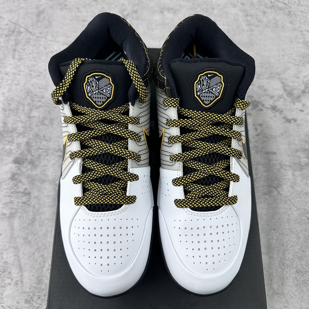 Nike Kobe 4 Protro White Black Del Sol ZK4 - Image 7