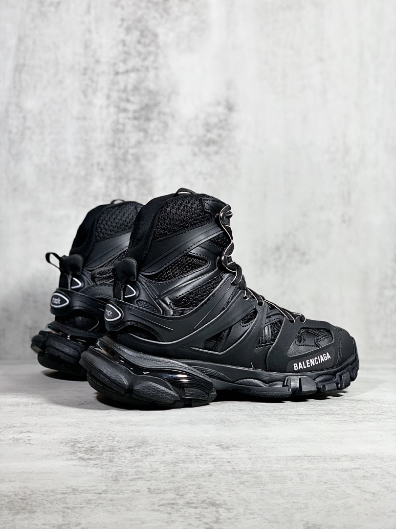 Balenciaga Track High Top Mesh (Black) - Image 3