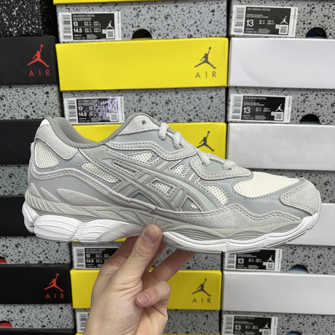 ASICS Gel-NYC Cream Cloud (Grey) - Image 3