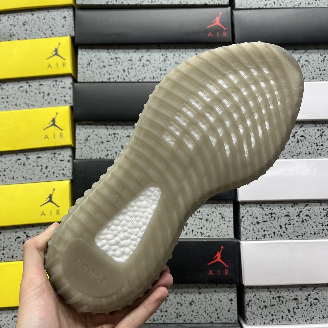 Adidas Yeezy Boost 350 V2 Grey Orange Starry - Image 6