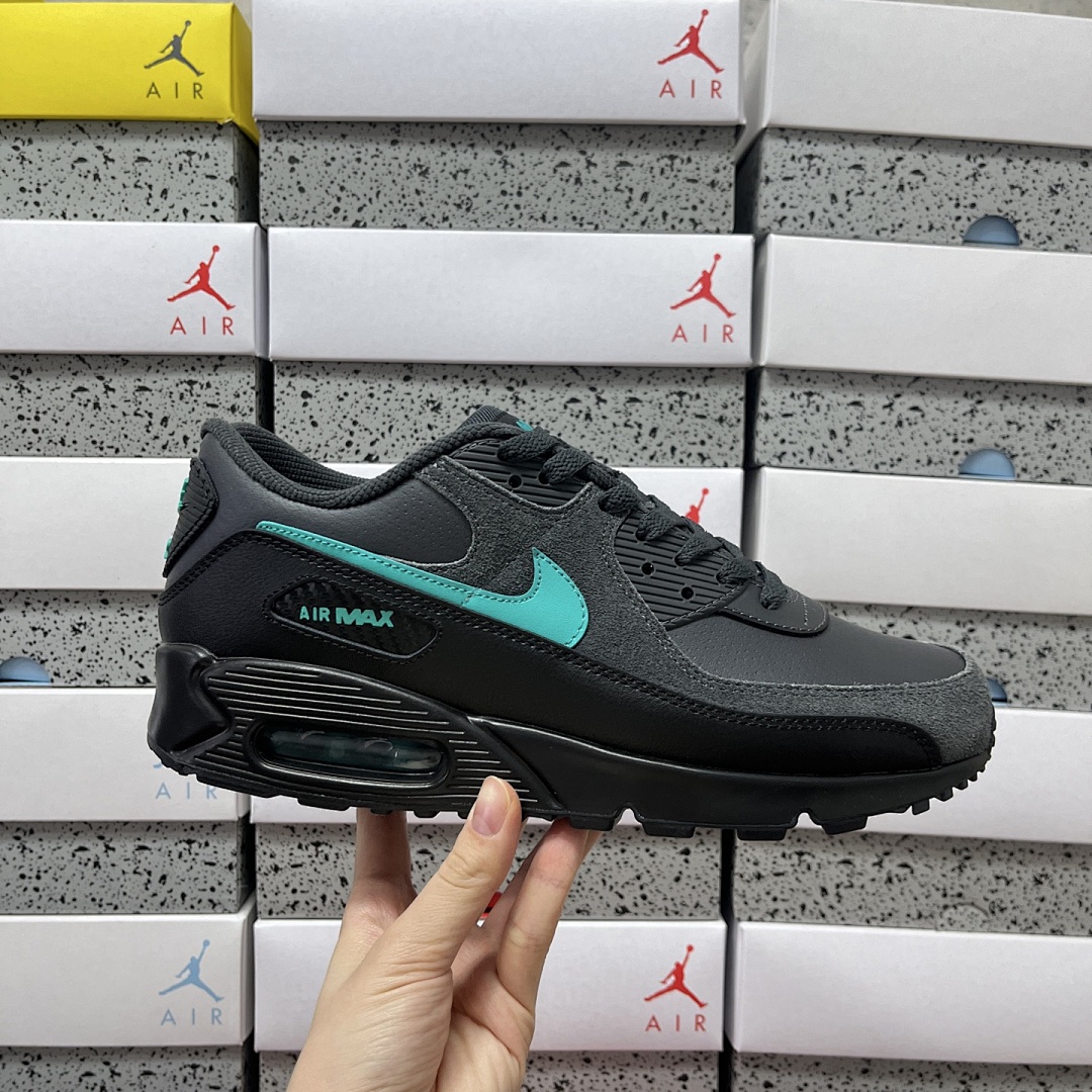 Nike Air Max 90 Black Clear Jade - Image 8