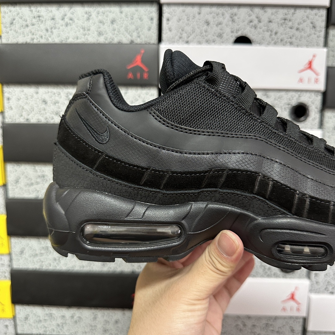 Nike Air Max 95 Essential (Triple Black) - Image 6