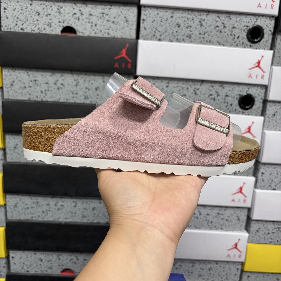 Birkenstock Birken Arizona Birkibuc 1023321 (Pink) - Image 5
