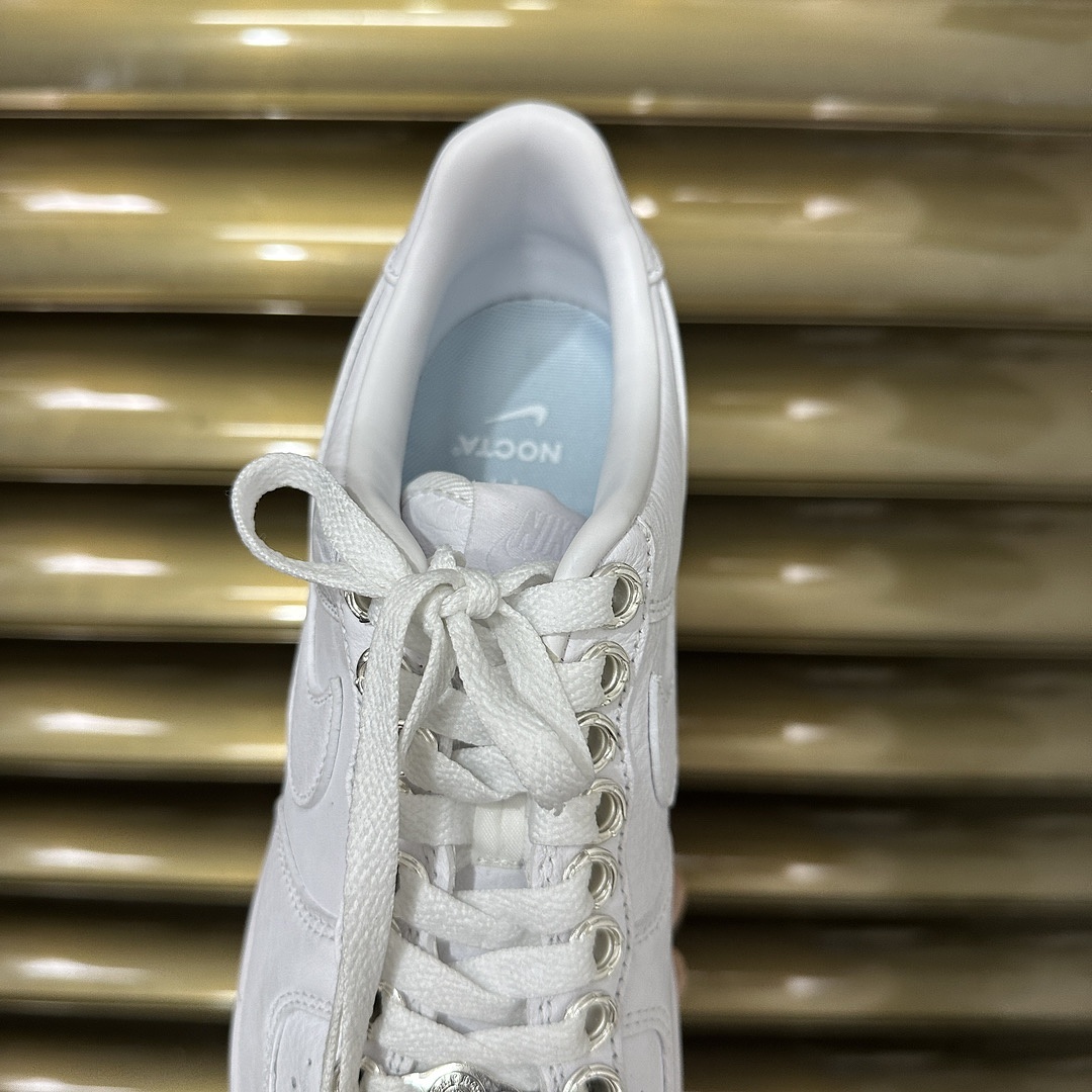 Nike Air Force 1 Low SP Drake NOCTA X Chrome Hearts (White) - Image 6